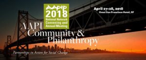 AAPI Community & Philanthropy 2018 banner