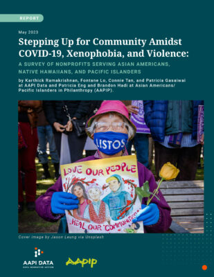 Stepping Up for Community report cover