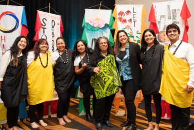 Performers from the Aloha Center.