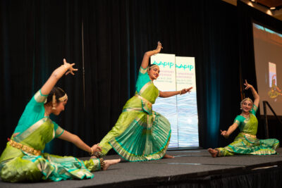 Performers from Natya Dance Theatre.