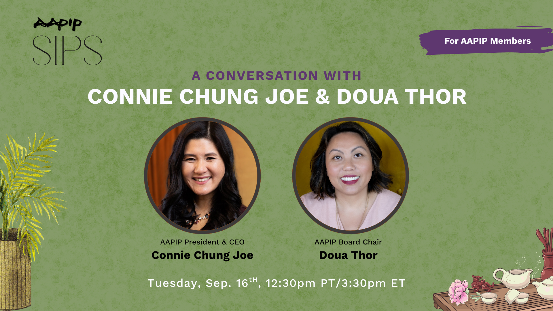 A Conversation with Connie Chung Joe & Doua Thor (1) A Conversation with Connie Chung Joe and Doua Thor