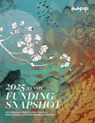 2025 AANHPI Funding Snapshot cover page