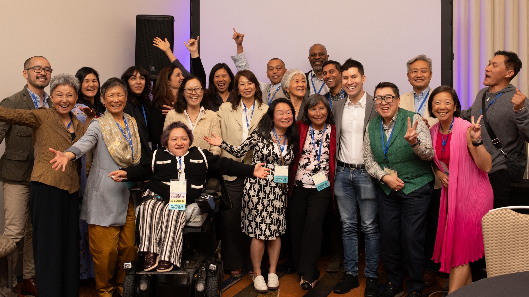The CEOs and Trustees of our Power in Practice cohort convening at our conference.